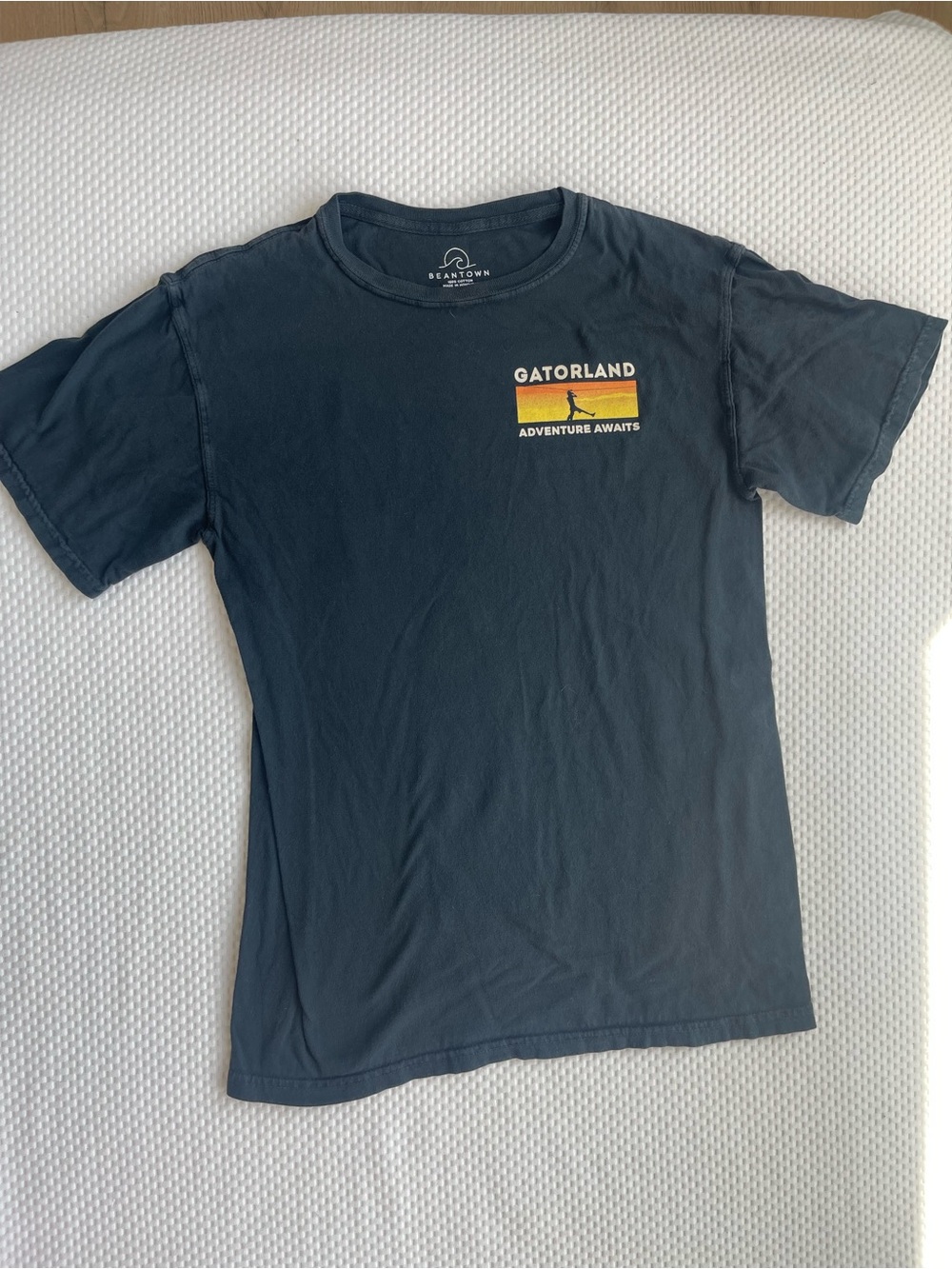 Adventure Awaits Navy Short Sleeve Tee
